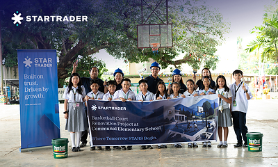 STARTRADER Breaks Ground on Basketball Court Revamp Benefiting around 20,000 Students in Davao City, Philippines STARTRADER Breaks Ground on Basketball Court Revamp Benefiting around 20,000 Students in Davao City, Philippines