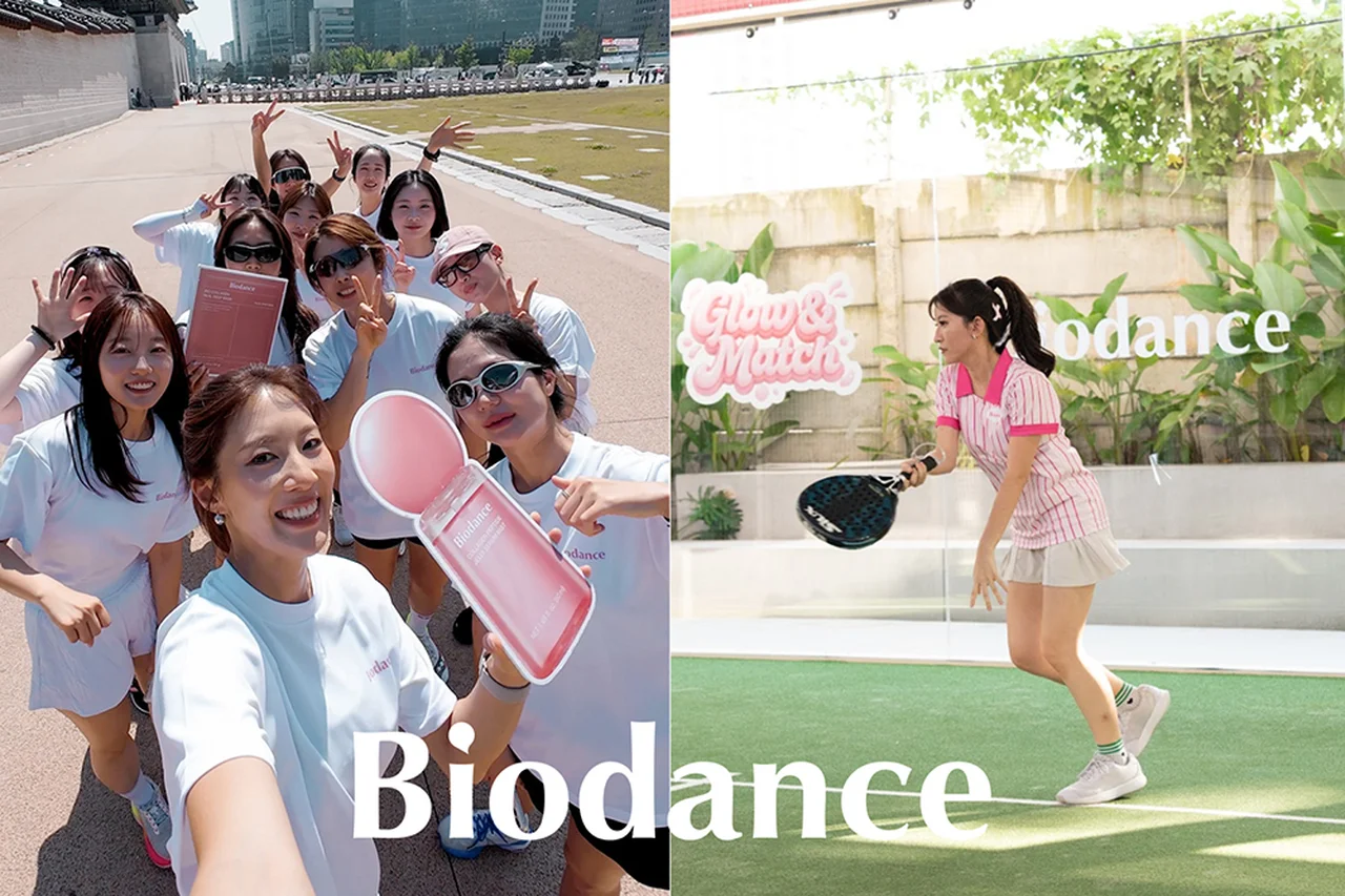 경복궁 러닝 클래스와 패들 이벤트 '글로우 앤 매치' 현장 / 사진=바이오던스