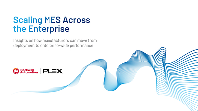 Rockwell Automation's "Scaling MES Across the Enterprise" report offers insights on the MES maturity gap Rockwell Automation's "Scaling MES Across the Enterprise" report offers insights on the MES maturity gap