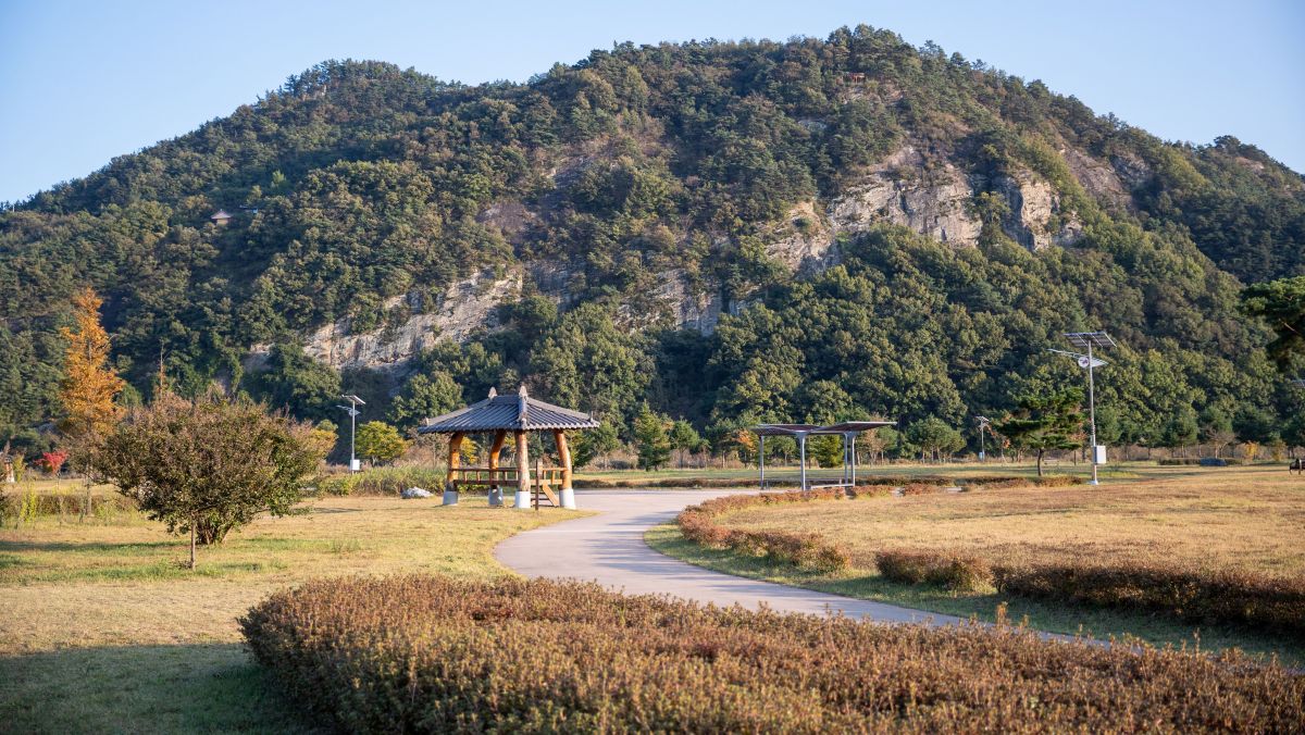 상주 경천섬공원 산책로. / ⓒ한국관광콘텐츠랩-이범수