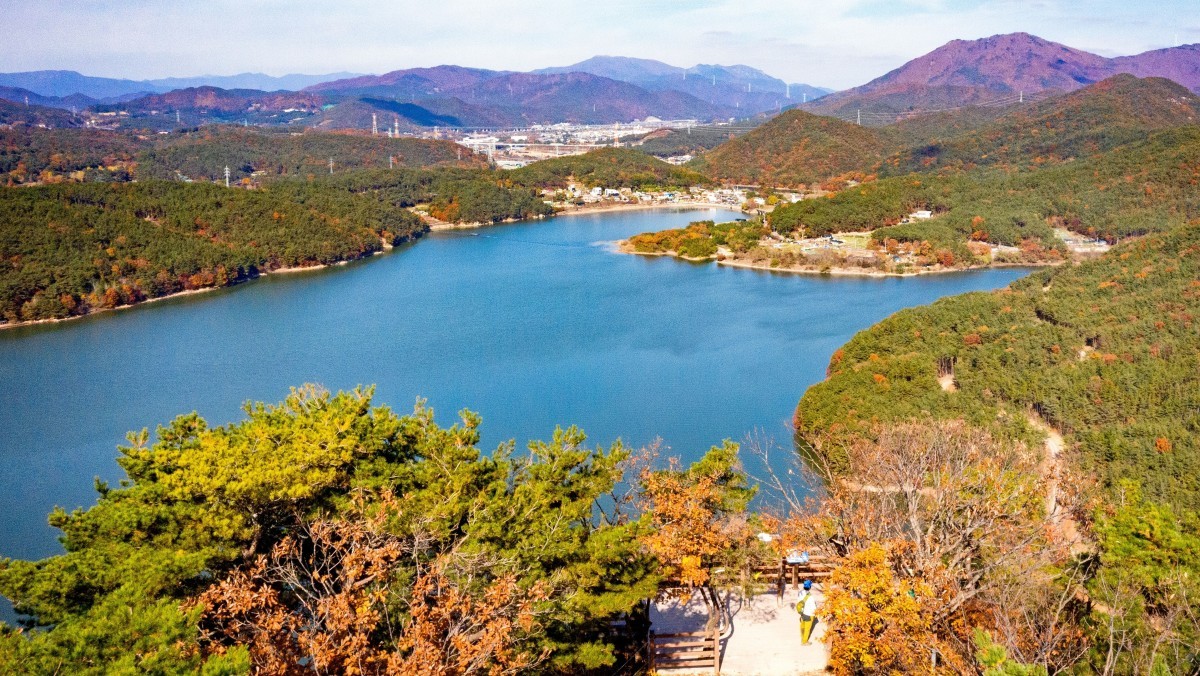 부산 회동수원지 전경. / ⓒ한국관광콘텐츠랩-부산관광공사