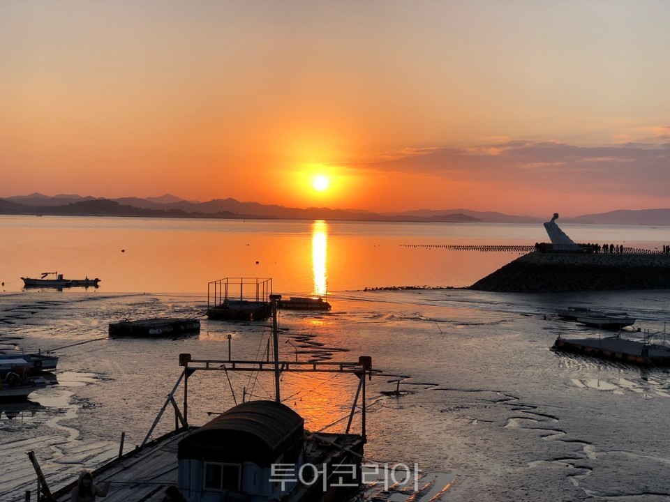 도리포 일몰 / 사진-무안군