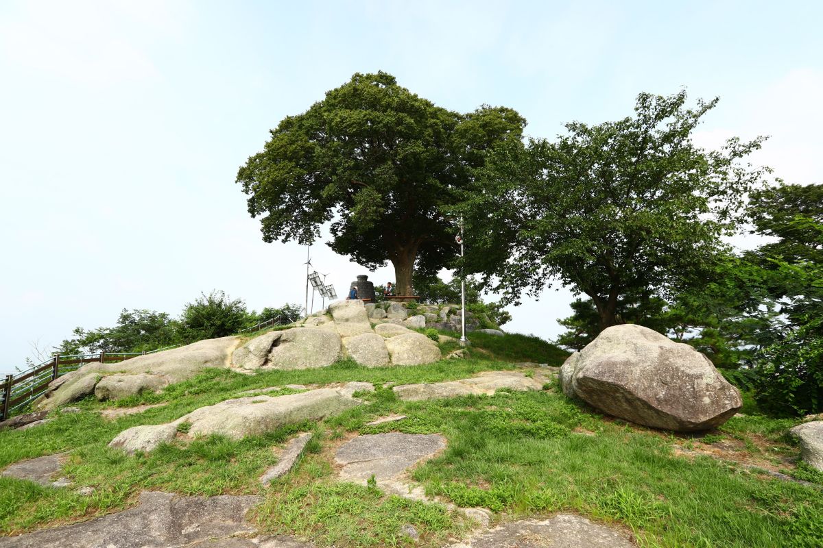 강경 옥녀봉 정상부. / ⓒ한국관광콘텐츠랩-이범수