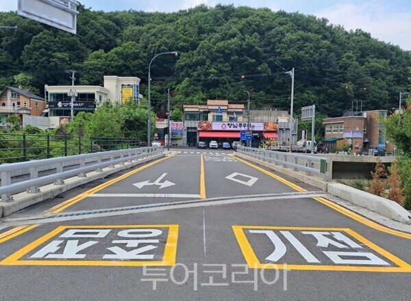 교통약자 중심의 도로 표시 개선/투어코리아뉴스 정명달 기자
