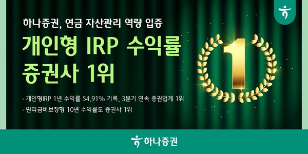 하나증권 IRP 수익률 최종본(사진=하나증권 제공)