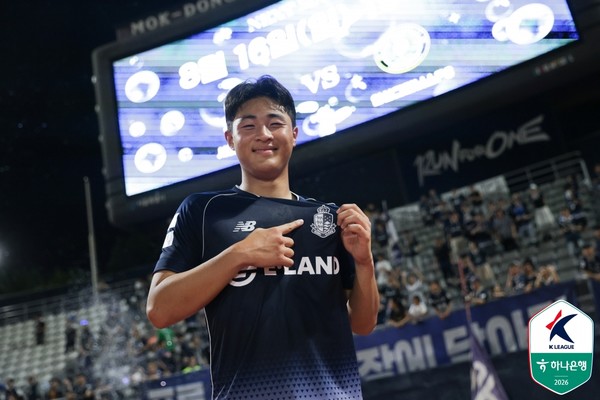 안주완(서울이랜드FC). 한국프로축구연맹 제공