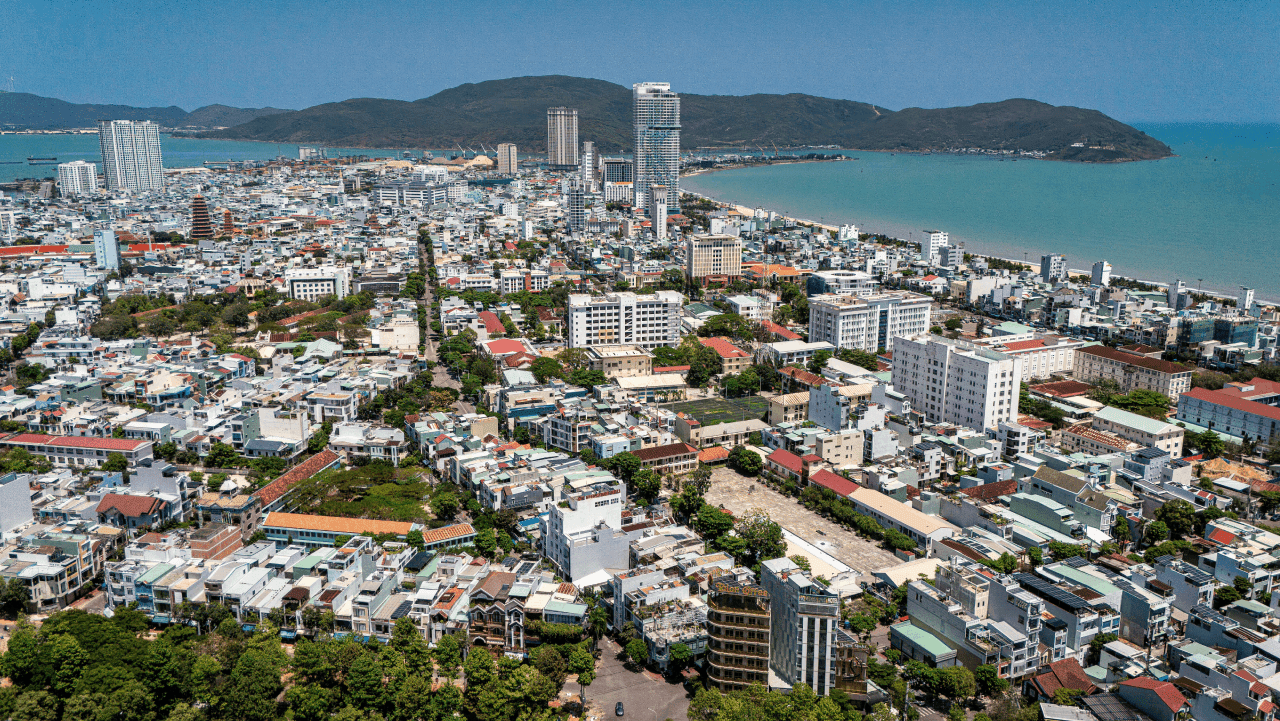 꾸이년의 평화로운 도시 전경. / J.R Meijer-shutterstock