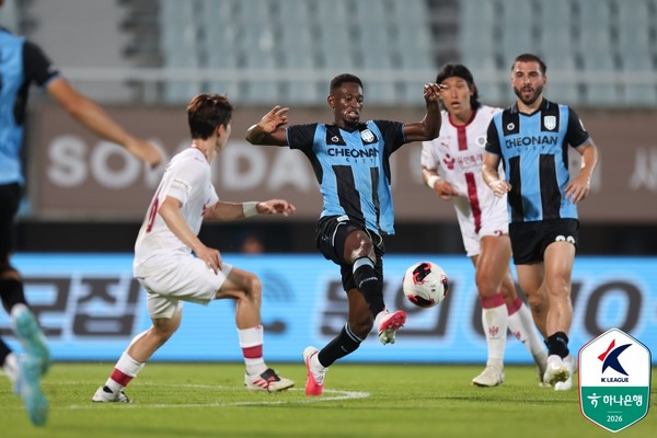툰가라(천안시티FC). 한국프로축구연맹 제공