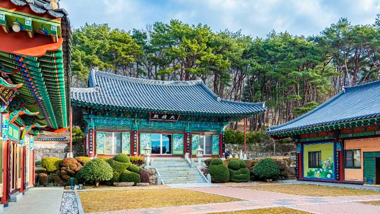 정갈한 대광사 경내 모습. / 한국관광공사