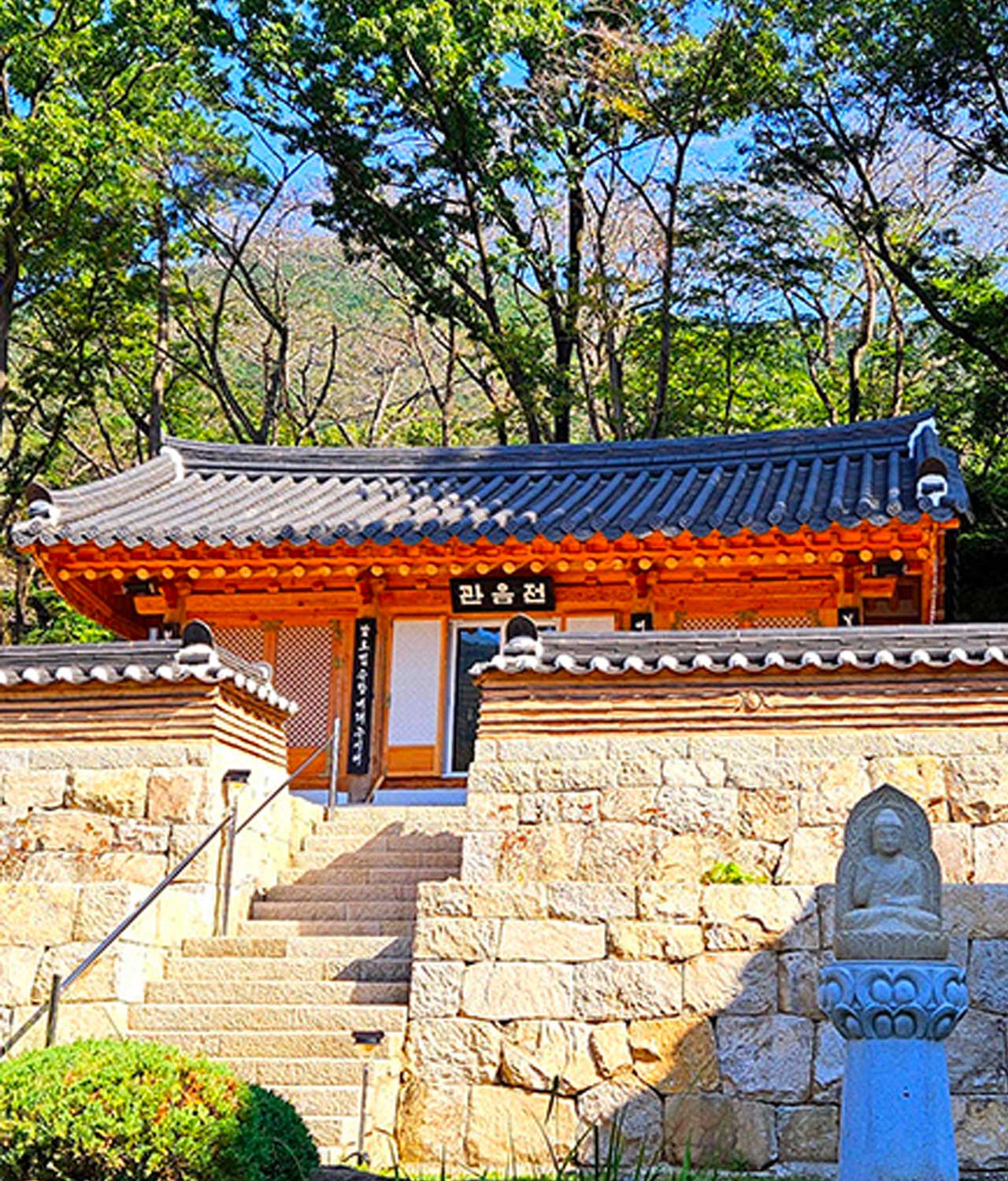 관음전 외관 모습. / 진해대광사