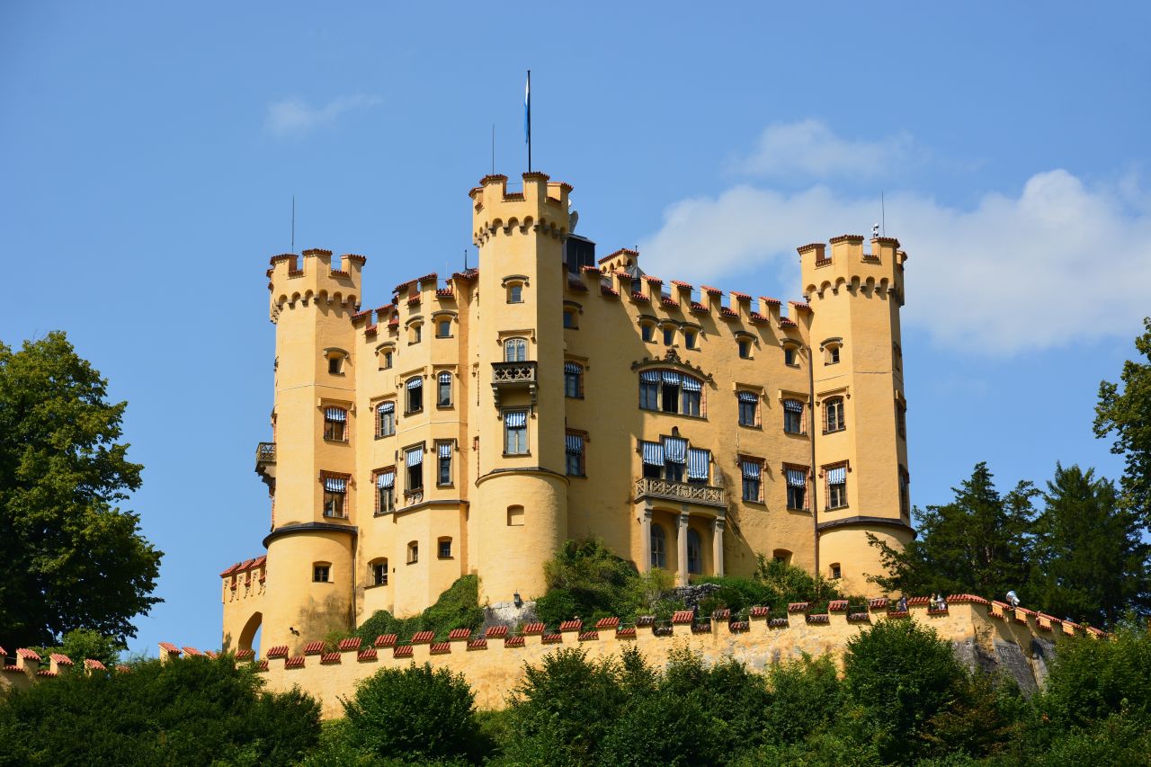 호엔슈방가우 성 외경. / photo20ast-shutterstock