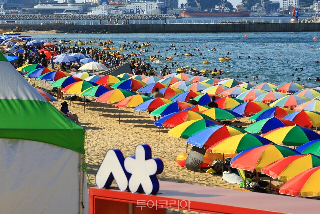 속초해수욕장 전경 /사진-속초시