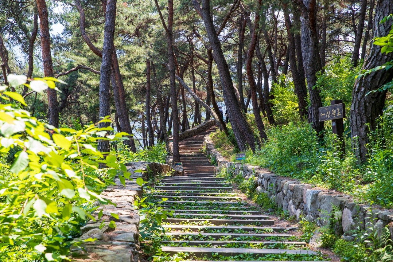 괴산 산막이옛길 산책로. / ⓒ한국관광콘텐츠랩-김지호
