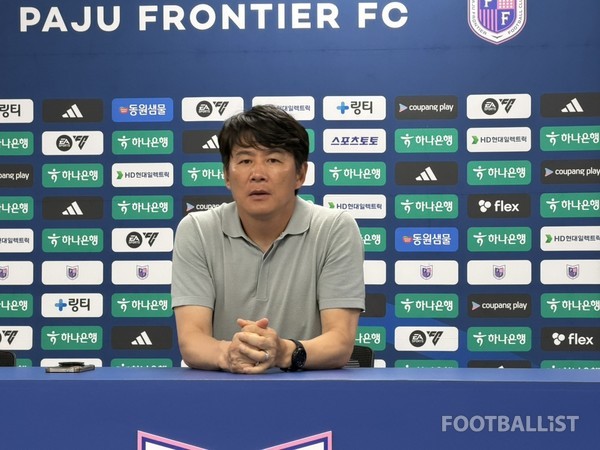 박건하 수원FC 감독. 김희준 기자
