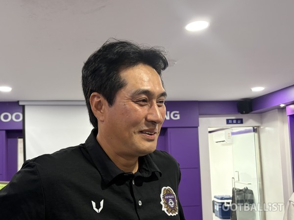 유병훈 FC안양 감독. 김진혁 기자