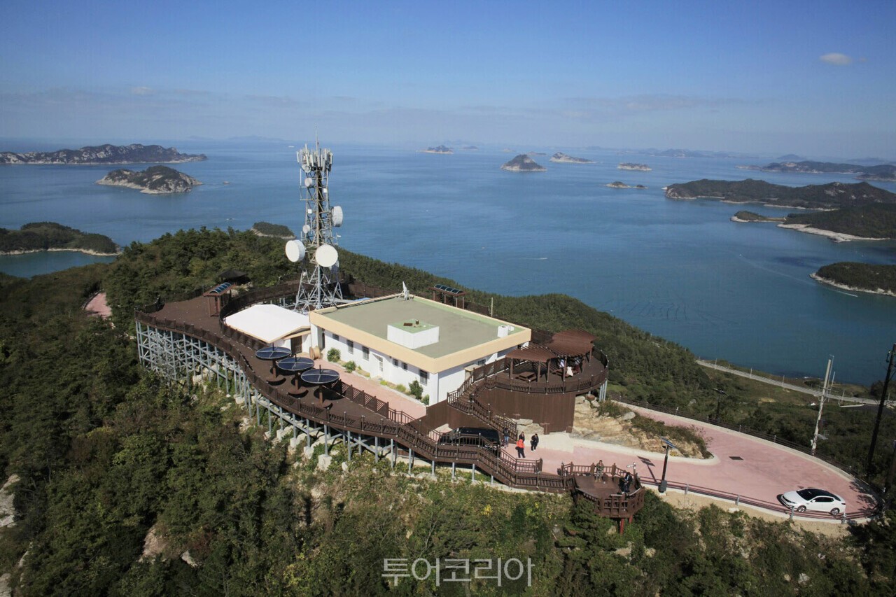 도리산전망대 /사진-진도군