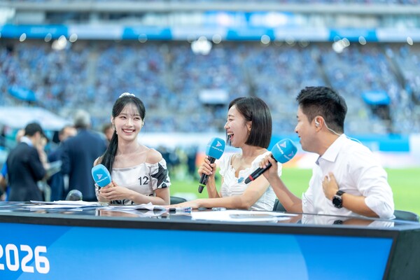 이강인의 입단 경기 중계방송과 축하 공연(사진=쿠팡플레이)