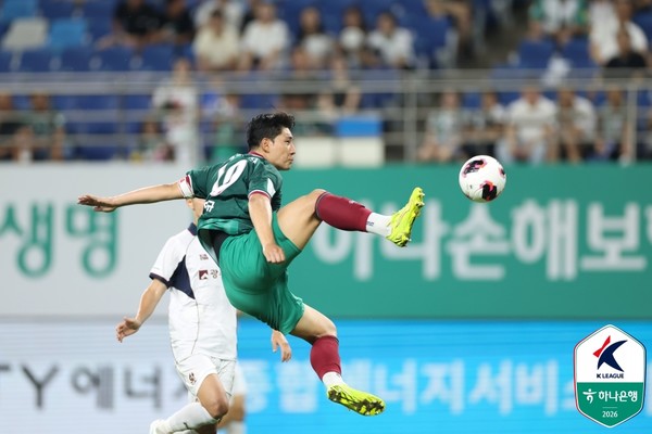 주민규(대전하나시티즌). 한국프로축구연맹 제공