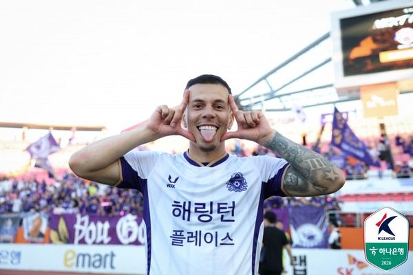 마테우스(FC안양). 한국프로축구연맹 제공