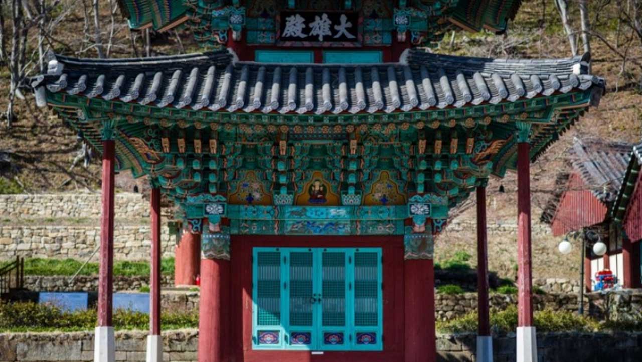 대웅전 전각의 정면 외관. / 전남 공식 블로그