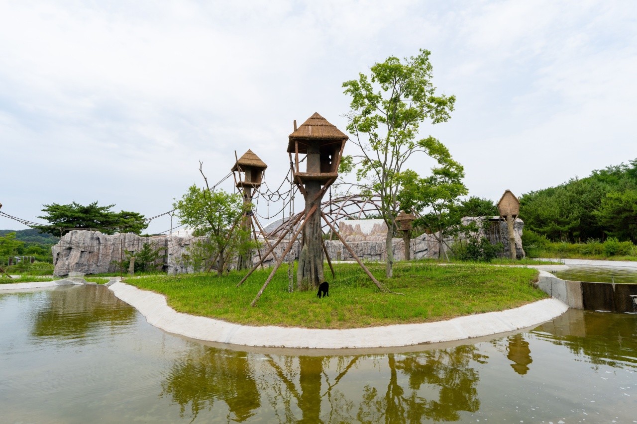 서천 국립생태원 실외 풍경. / ⓒ한국관광콘텐츠랩-강윤구