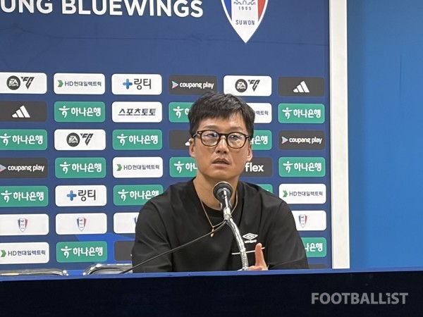 이정효 수원삼성 감독. 김진혁 기자
