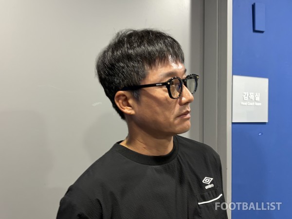 이정효 수원삼성 감독. 김진혁 기자