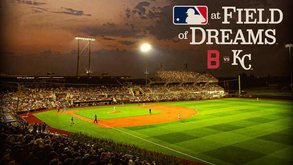 보스턴 대 캔자스시티의 꿈의 구장 경기(사진=MLB.com)