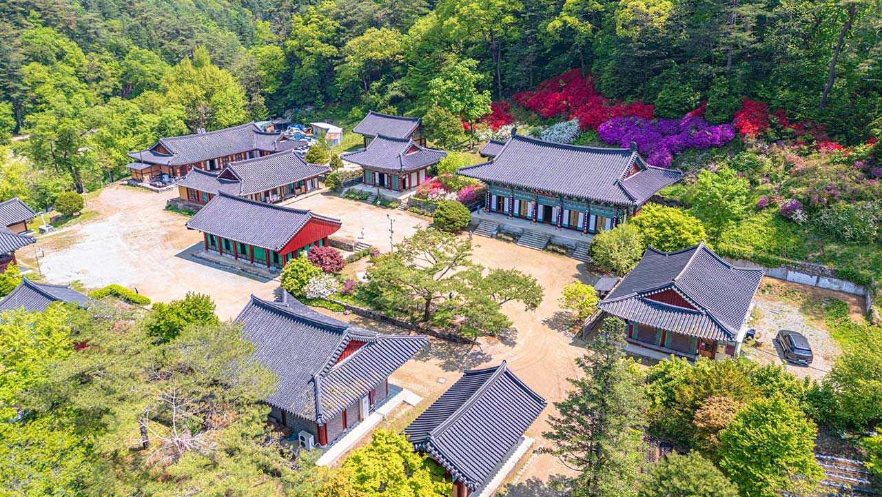 천년고찰 수타사 전경. / ⓒ한국관광콘텐츠랩-황성훈