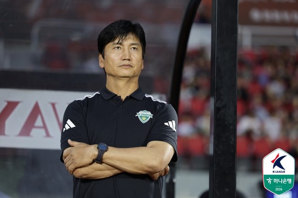 정정용 전북현대 감독. 한국프로축구연맹 제공