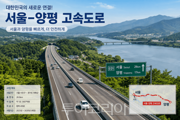 서울-양평 고속도로 이미지/투어코리아뉴스 김경남 기자 사진=AI이미지