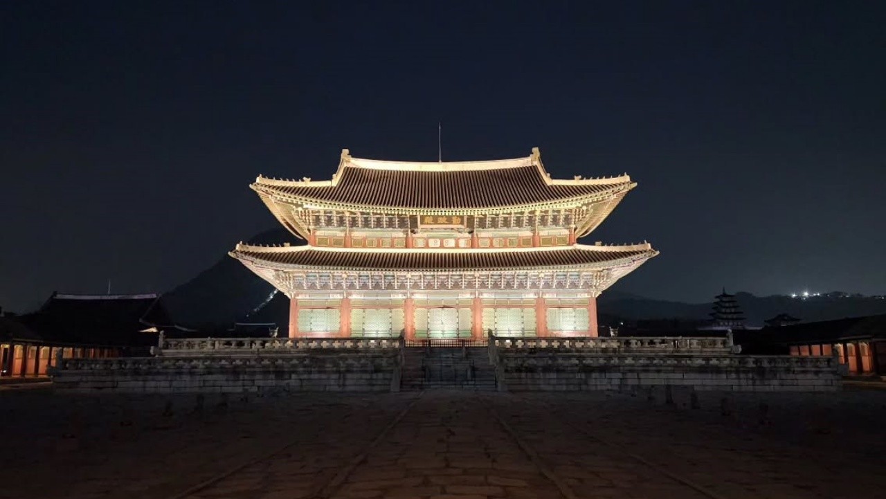 경복궁 근정전 야경. / 국가유산청 궁능유적본부 인스타그램