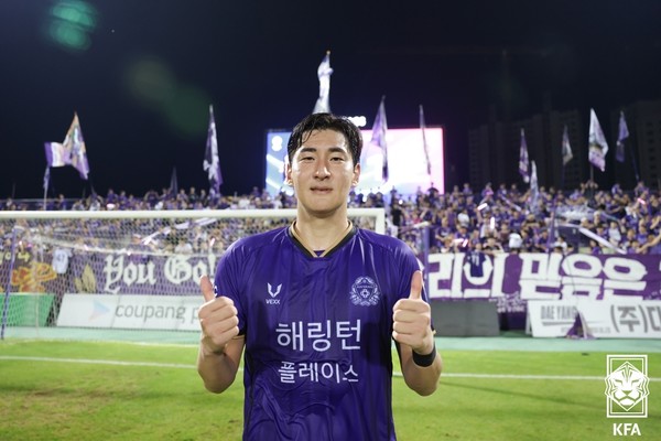 김영찬(FC안양). 대한축구협회 제공