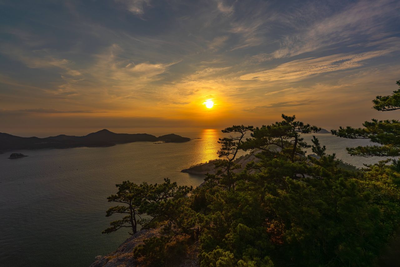 고군산군도 노을 풍경. / ⓒ한국관광콘텐츠랩-조영권