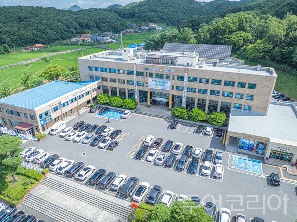 ▲청양군 청사 전경. 사진-청양군