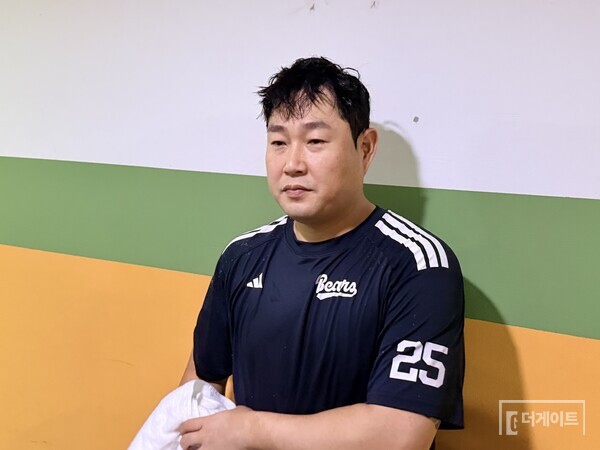 두산 양의지(사진=더게이트 배지헌 기자)