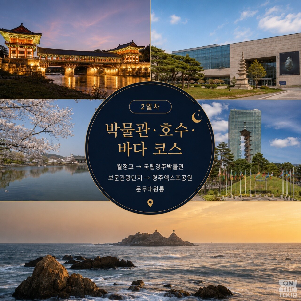 경주 여행 둘째날 코스. / 온더투어