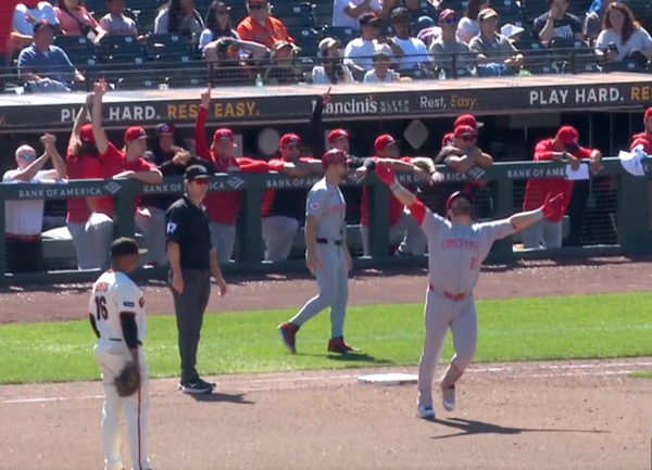 수아레즈의 그랜드 슬램(사진=MLB 중계화면 캡쳐)