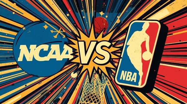 NBA 드래프트됐던 선수의 NCAA 출전이 논란이다(사진=챗GPT 이미지 생성)