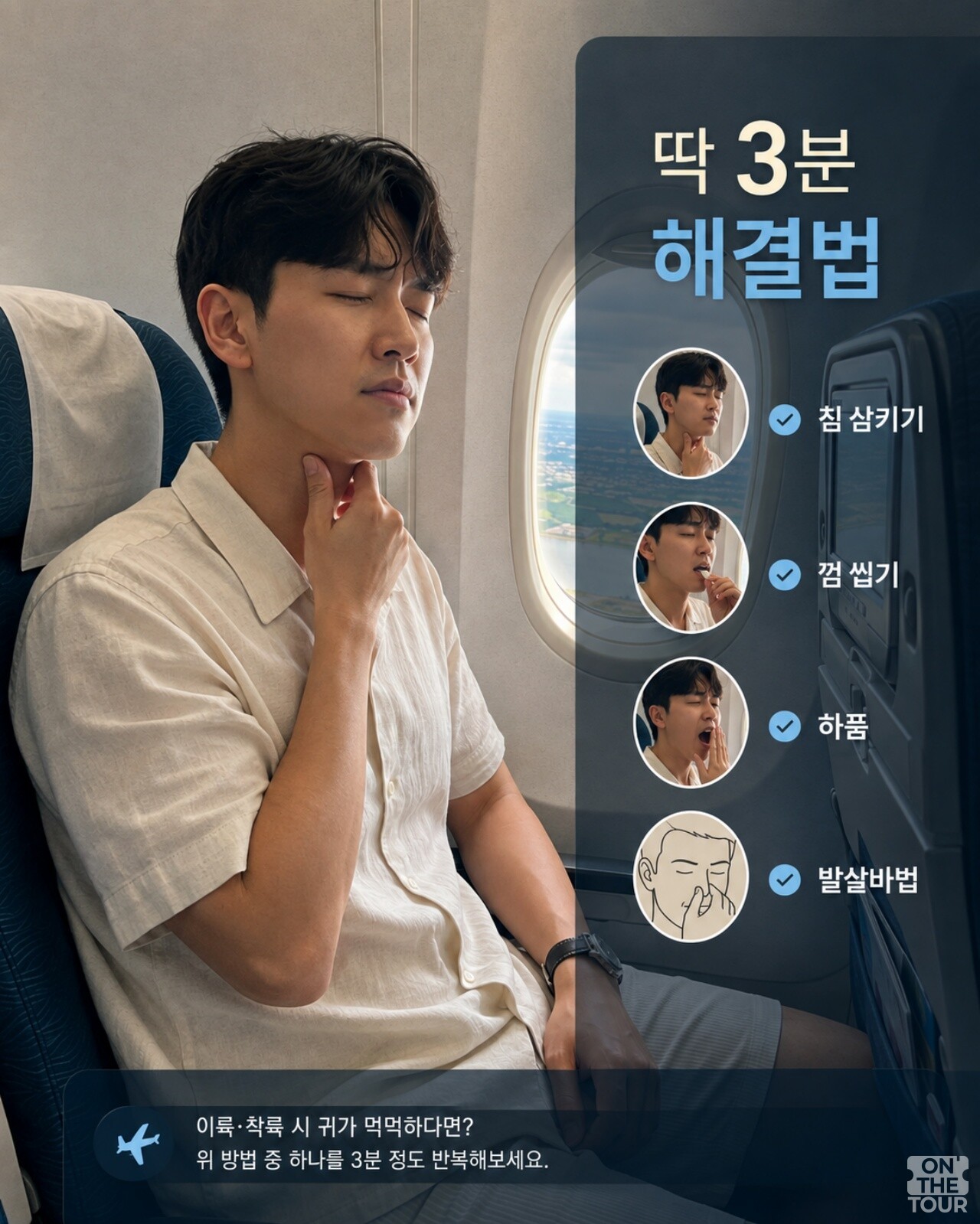 귀통증 3분 해결방법. / 온더투어