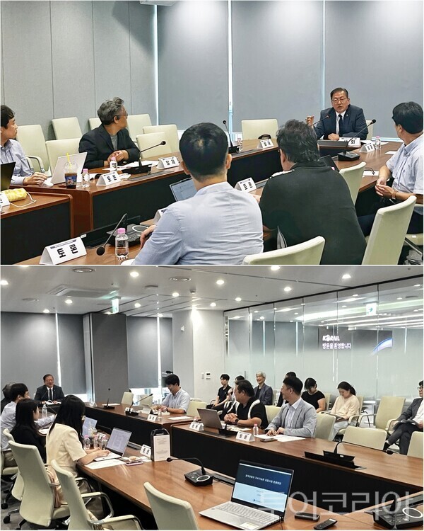 ▲유인호 세종시의회 부의장이 지난 27일 대전 한국철도공사 본사에서 열린 ‘2026 한국지방자치학회 하계국제학술대회’에 참석해 ‘행정통합광역연합 기반의 5극3특 균형발전 전략’ 세션의 좌장을 맡아 초광역 협력과 특별자치 재정체계의 발전 방향을 집중 논의했다. /사진-세종시의회(편집 류석만 기자)