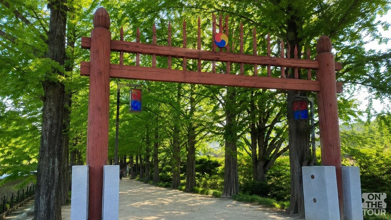 담양 메타세쿼이아길 입구. (AI 생성) / 온더투어