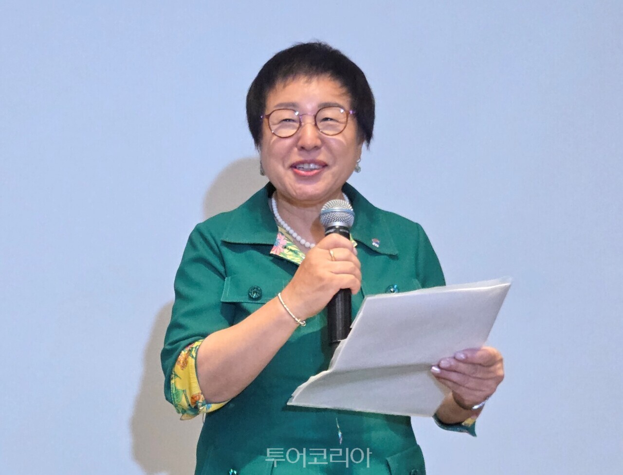 조태숙 서울특별시관광협회 회장은 "이번 설명회이 여행상품 개발로 이어지는 계기가 되길 바란다"고 말했다. /사진-투어코리아