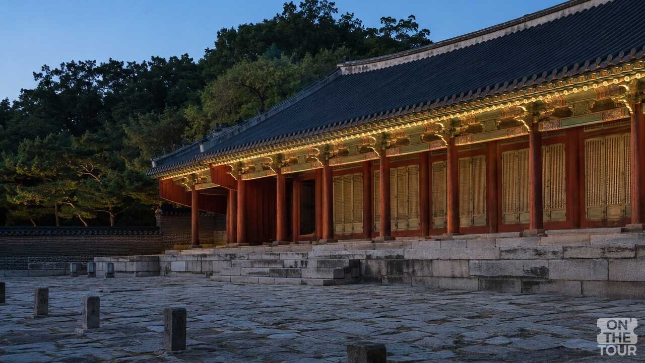 창경궁 전각 모습. (AI 생성) / 온더투어
