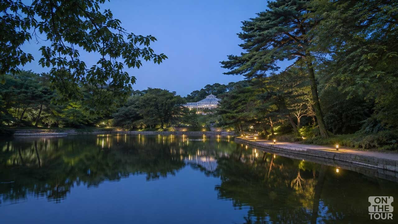 창경궁 야간 산책로 풍경. (AI 생성) / 온더투어