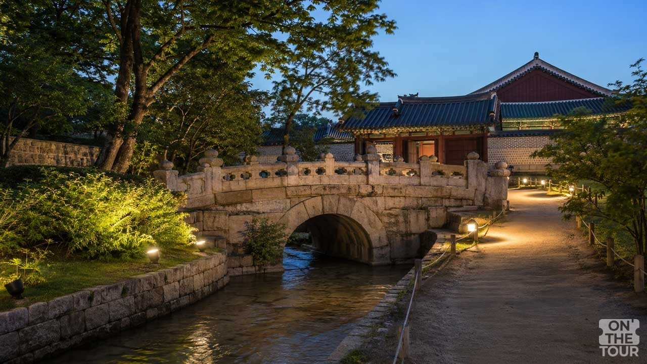 창경궁 궁궐길 산책로. (AI 생성) / 온더투어