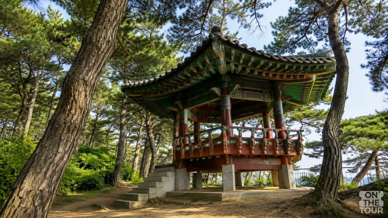 하조대 정자 전경. (AI 생성) / 온더투어