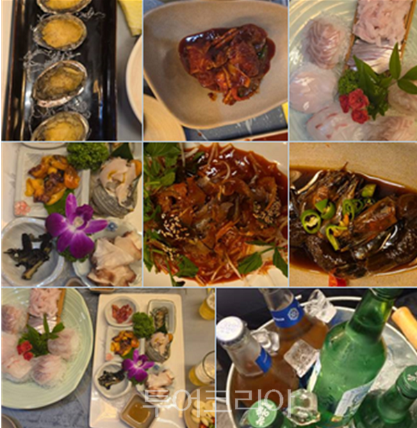 ‘벅수다찌’상차림