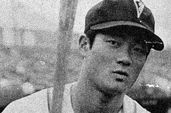 장훈 선생의 선수 시절 모습.