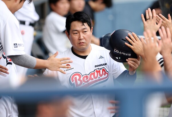 양의지의 20호 홈런(사진=두산)